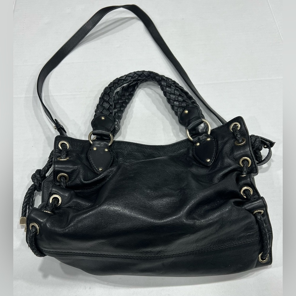 Michael Kors black leather shoulder bag - Picture 10 of 15